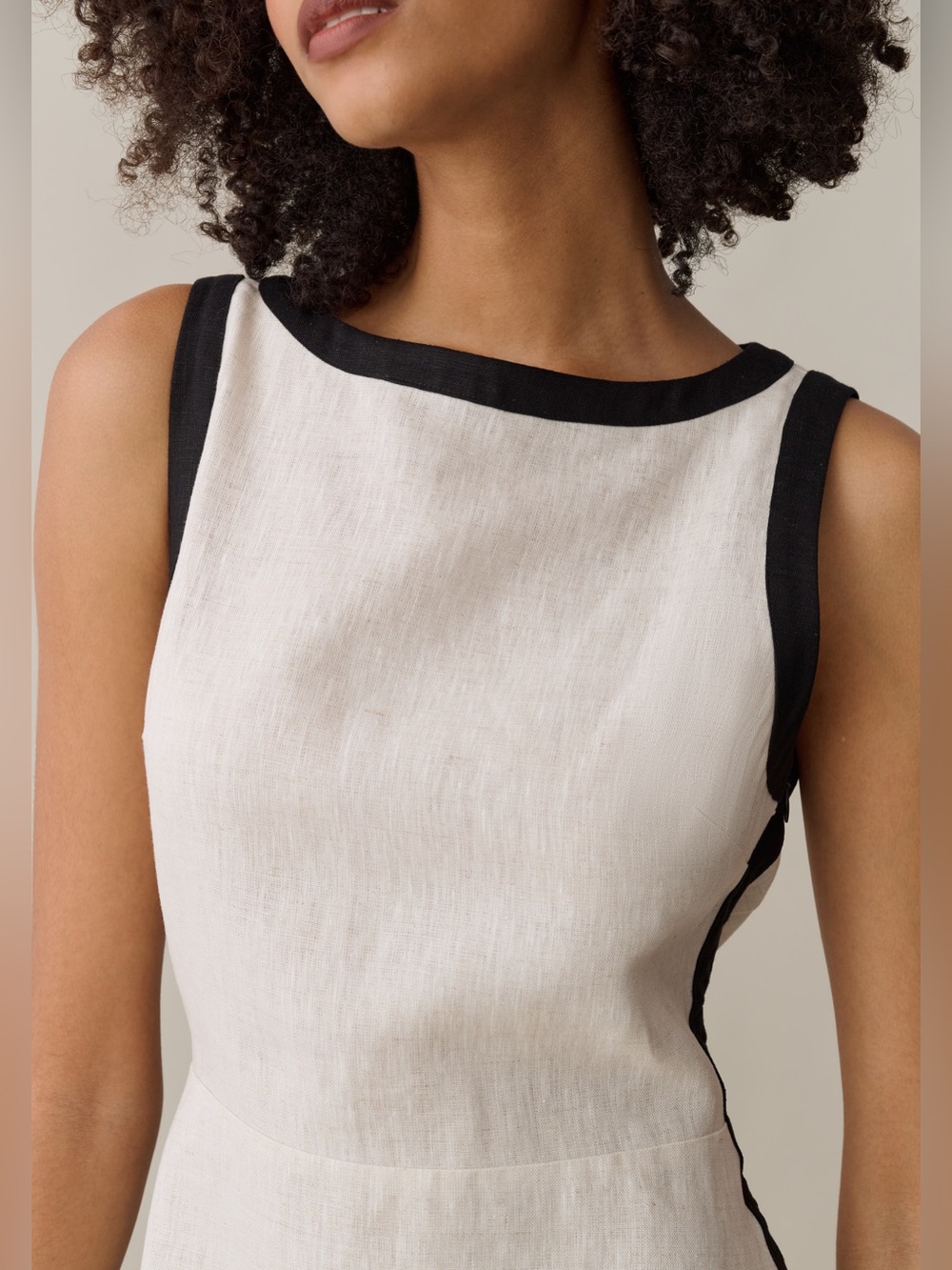 NWT Few Moda Claudette Linen Dress size 6 maxi o.p.t Reformation - Picture 5 of 7